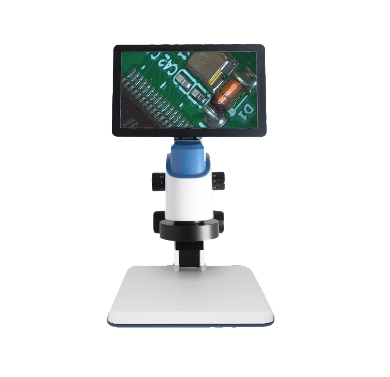 Integrated depth-of-field video microscope