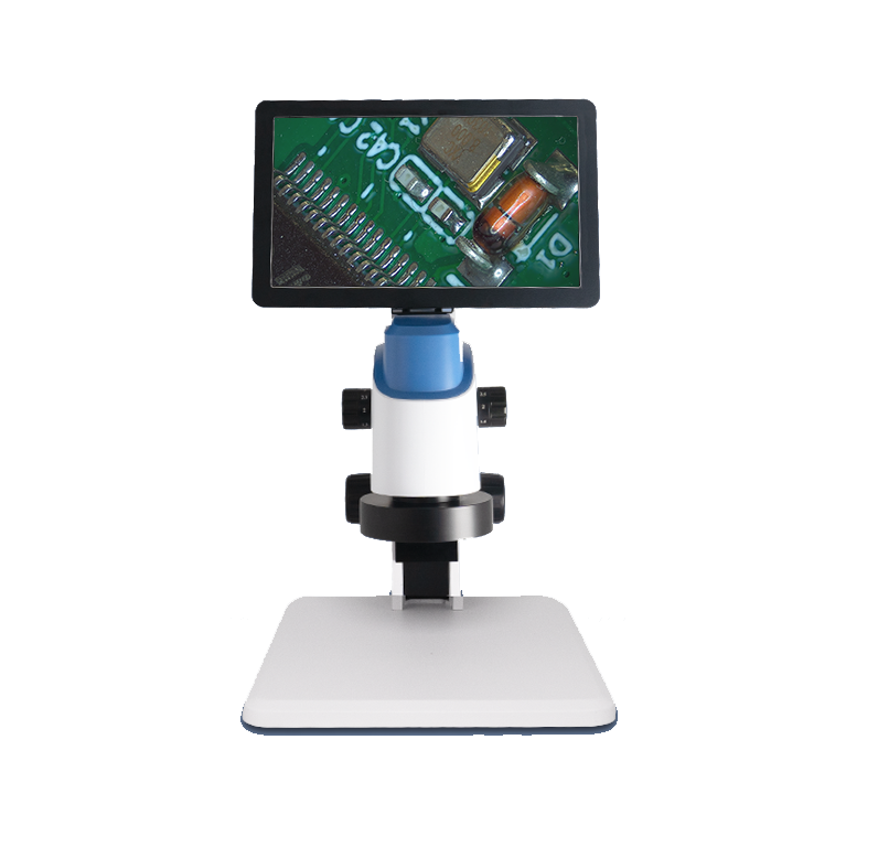 Integrated depth-of-field video microscope